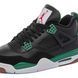 Кросівки Jordan 4 Black Green White 13556-Зелений-36 фото 4
