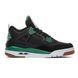 Кросівки Jordan 4 Black Green White 13556-Зелений-36 фото 2