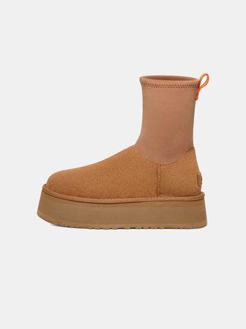 Угги UGG Classic Dipper Boot Chestnut 19181-14288-Коричневий-36 фото