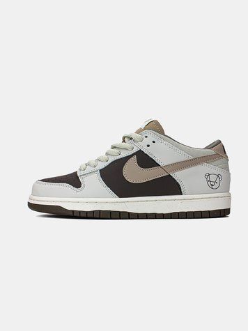 Кросівки Nike Sb Dunk Low Beige Brown Bear 13278-Коричневий-36 фото