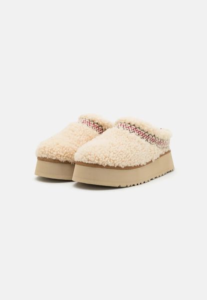 Угги на платформі UGG Tazz Braid Slipper White 14623-Молочний-36 фото