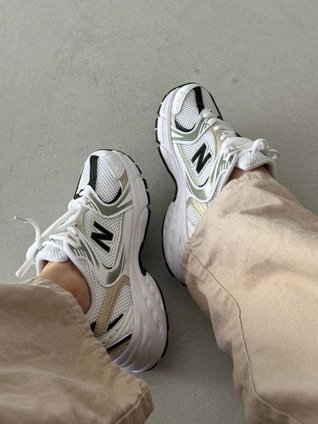 Кросівки New Balance 530 White Silver Gold 09913-Білий-36 фото