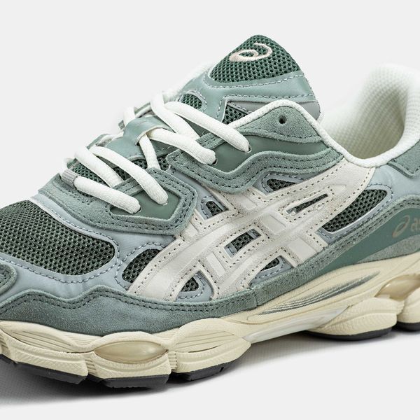 Кросівки Asics Gel-NYC Green Grey Beige 17589-Зелений-36 фото