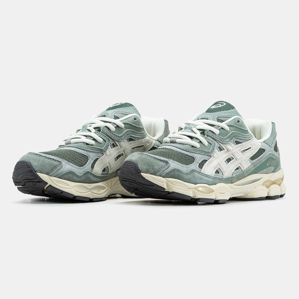 Кросівки Asics Gel-NYC Green Grey Beige 17589-Зелений-36 фото