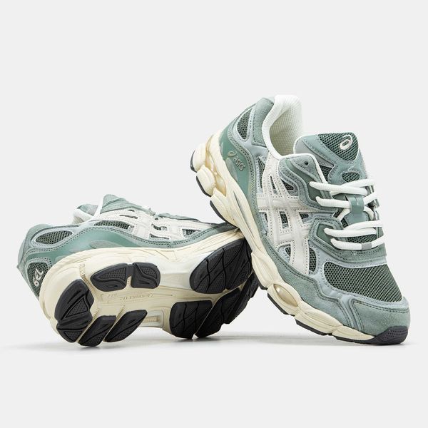 Кросівки Asics Gel-NYC Green Grey Beige 17589-Зелений-36 фото