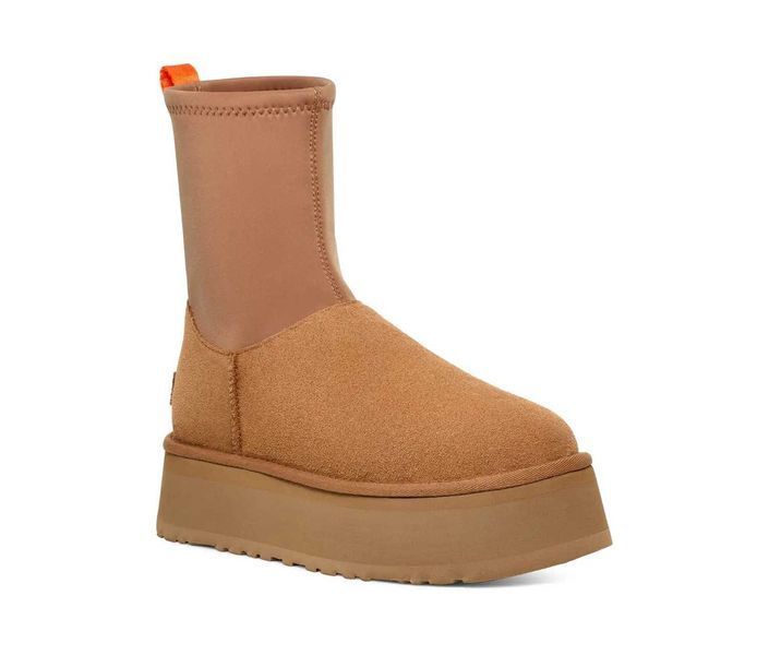 Угги UGG Classic Dipper Boot Chestnut 19181-14288-Коричневий-36 фото