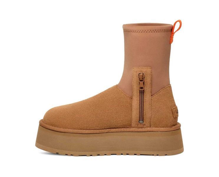 Угги UGG Classic Dipper Boot Chestnut 19181-14288-Коричневий-36 фото