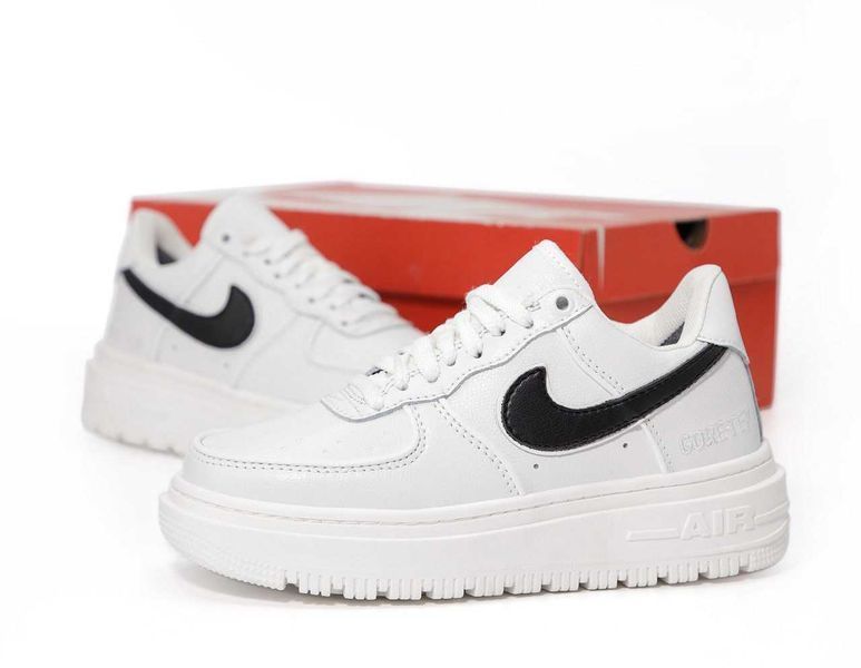 Кросівки Nike Air Force Low Gore-Tex Termo White Black Winter 13754-Білий-36 фото
