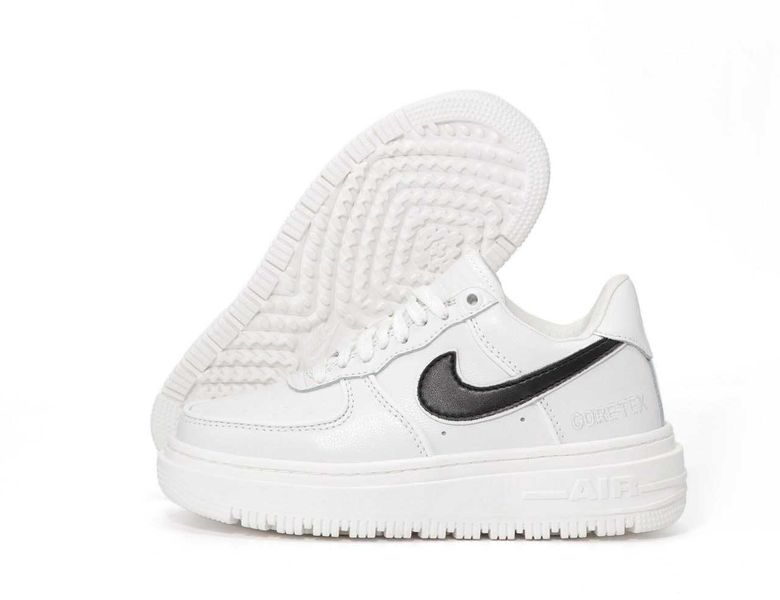 Кросівки Nike Air Force Low Gore-Tex Termo White Black Winter 13754-Білий-36 фото