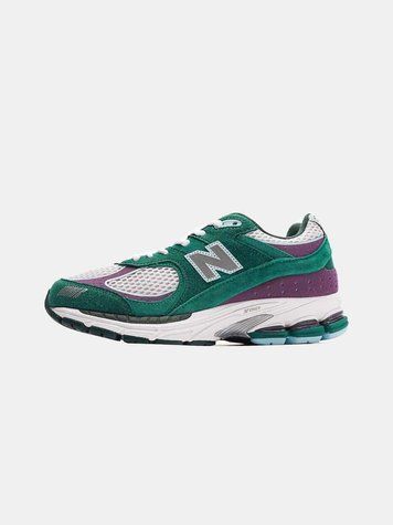 Кросівки New Balance 2002R Green White Purple 12080-Зелений-36 фото