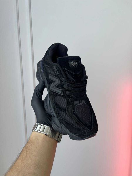 Кросівки New Balance 9060 Triple Black 14842-Чорний-36 фото