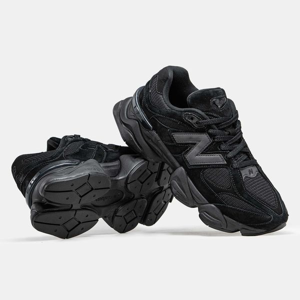Кросівки New Balance 9060 Triple Black 14842-Чорний-36 фото