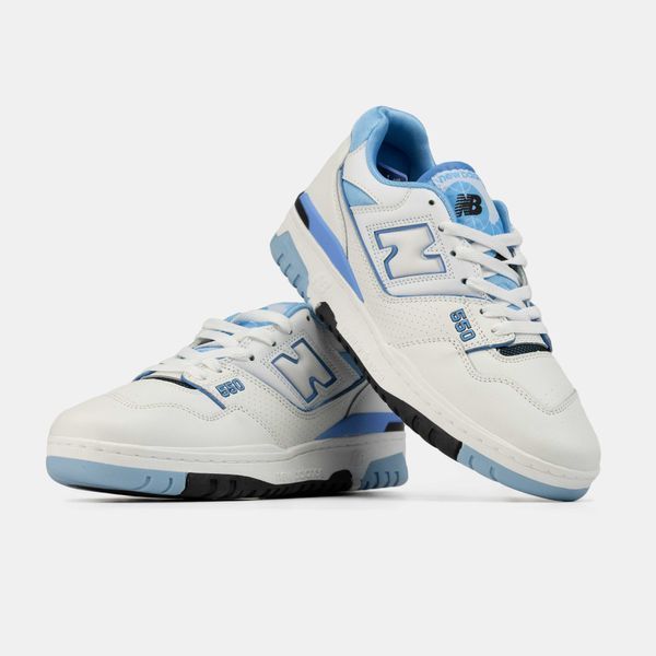 Кросівки NB New Balance 550 White Blue 07974-Блакитний-36 фото