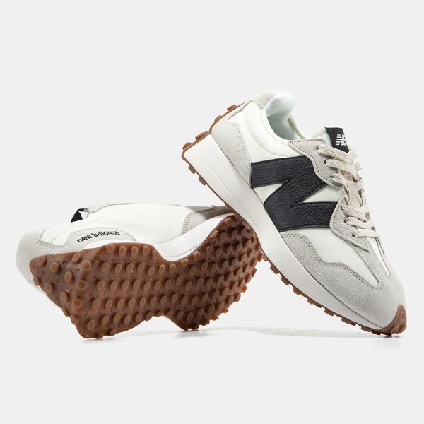 New Balance 327 Beige Black 13929-Білий-36 фото