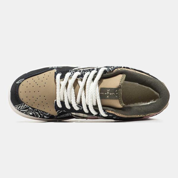 Кросівки Nike SB Dunk Low x Travis Scott Cactus Jack Winter (зимові) 13886-Коричневий-36 фото