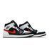 Кросівки Jordan 1 Mid "Black Chile Red/White" 06035-Червоний-36 фото 2