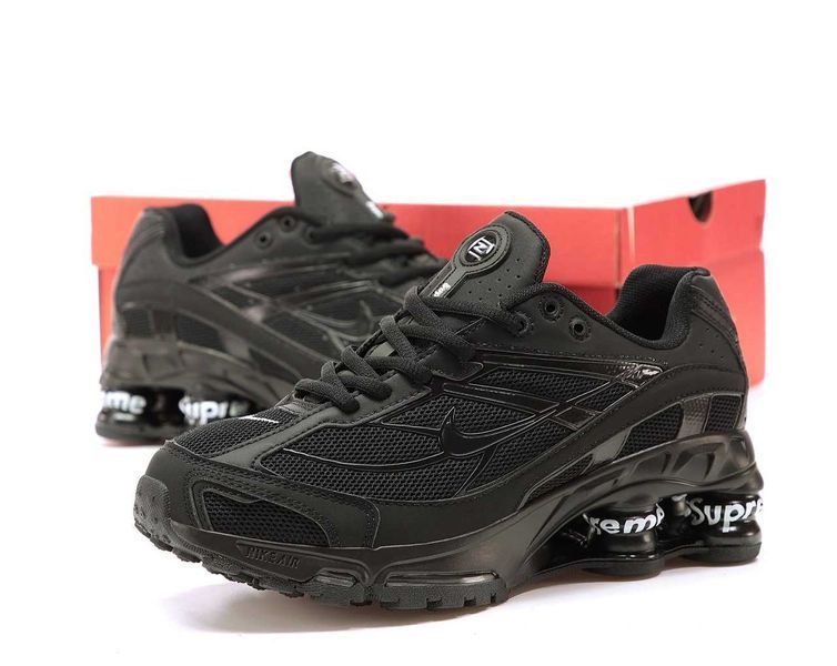 Кросівки Nike Shox Ride 2 Supreme Black White 15629-Чорний-36 фото