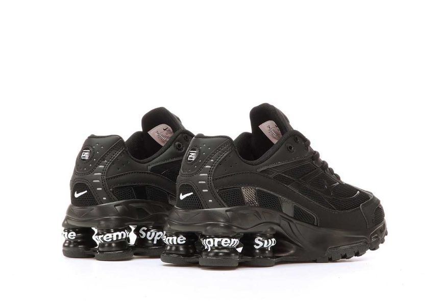 Кросівки Nike Shox Ride 2 Supreme Black White 15629-Чорний-36 фото