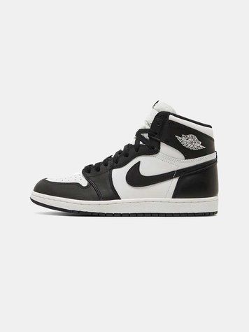 Кросівки Jordan Retro 1 Black White 01697-Чорний-36 фото