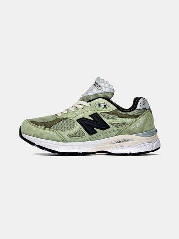 Кросівки NB New Balance 990v3 Green Black 10556-Зелений-36 фото
