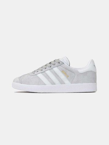 Кросівки Adidas Gazelle White Grey 00180-Сірий-37 фото