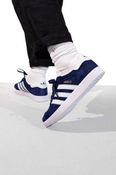 Кросівки Adidas Gazelle Blue 00189-Темно-синій-36 фото