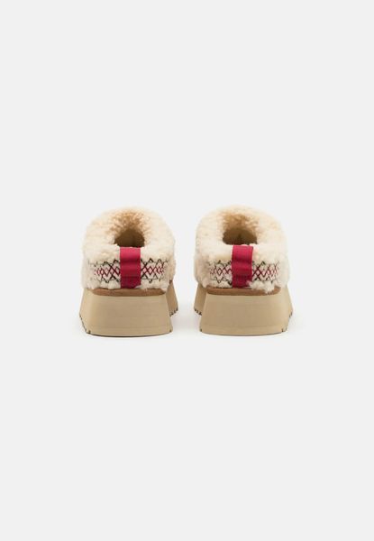 Угги на платформі UGG Tazz Braid Slipper White 14623-Молочний-38 фото