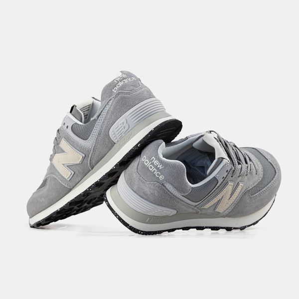 New Balance 574 Grey White 22589-Сірий-36 фото