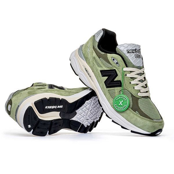 Кросівки NB New Balance 990v3 Green Black 10556-Зелений-36 фото