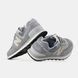 New Balance 574 Grey White 22589-Сірий-36 фото 4