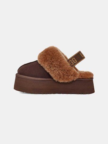 Угги на платформі UGG Funkette Platform Brown 18675-Коричневий-38 фото