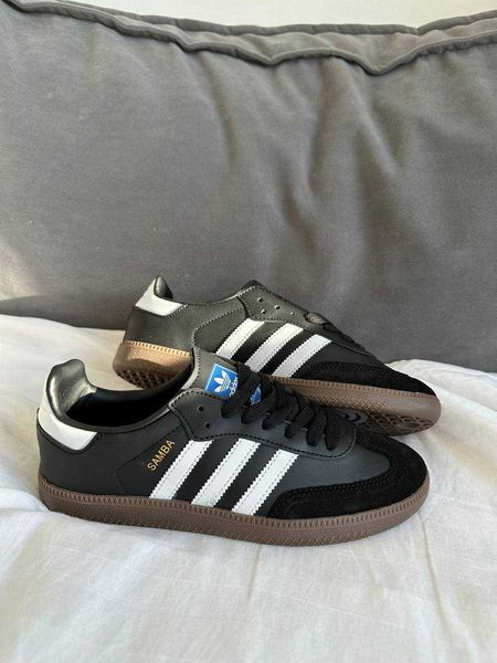 Кросівки Adidas Samba Black White 12752-Чорний-36 фото