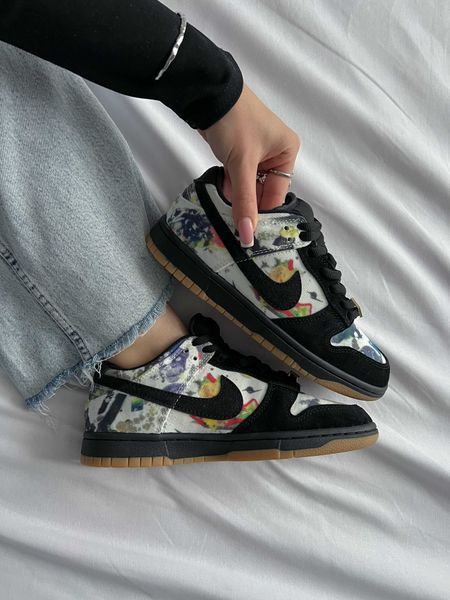 Кросівки Nike x Supreme SB Dunk Low Rammellzee 11940-Мультиколор-36 фото