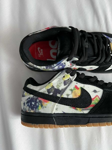 Кросівки Nike x Supreme SB Dunk Low Rammellzee 11940-Мультиколор-36 фото