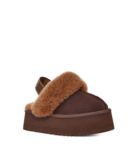 Угги на платформі UGG Funkette Platform Brown 18675-Коричневий-38 фото