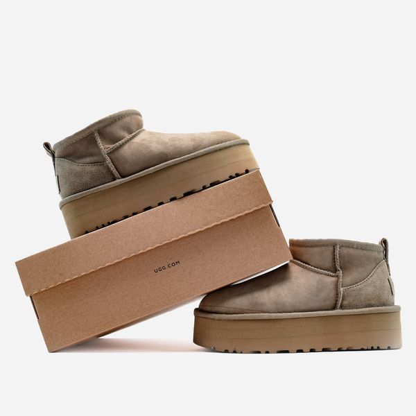 UGG Ultra Mini Platform Khak 09827-Хакі-36 фото