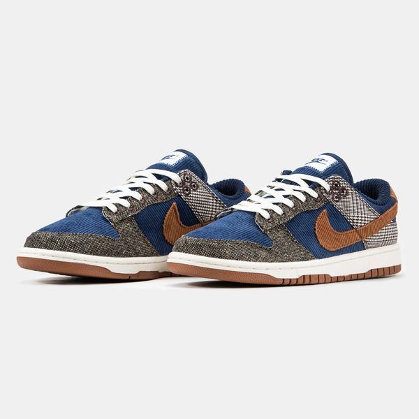 Кросівки Nike SB Dunk Low Tweed Midnight 14632-Коричневий-40 фото