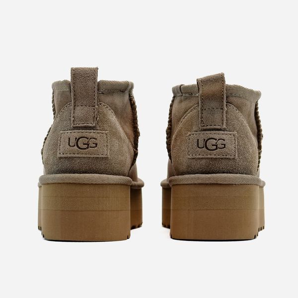 UGG Ultra Mini Platform Khak 09827-Хакі-36 фото