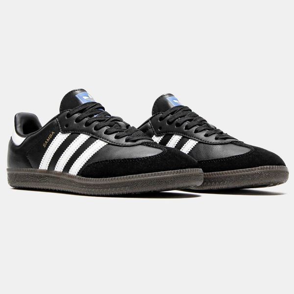 Кросівки Adidas Samba Black White 12752-Чорний-36 фото