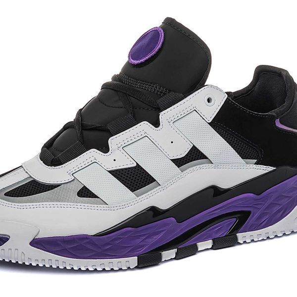 Кросівки Adidas Niteball White Violet 05982-Фіолетовий-41 фото