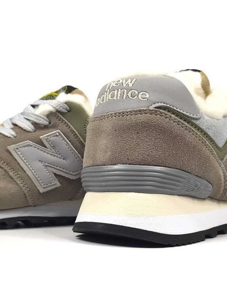Кросівки New Balance 574 Stone Island Winter (зимові) 14066-Сірий-36 фото