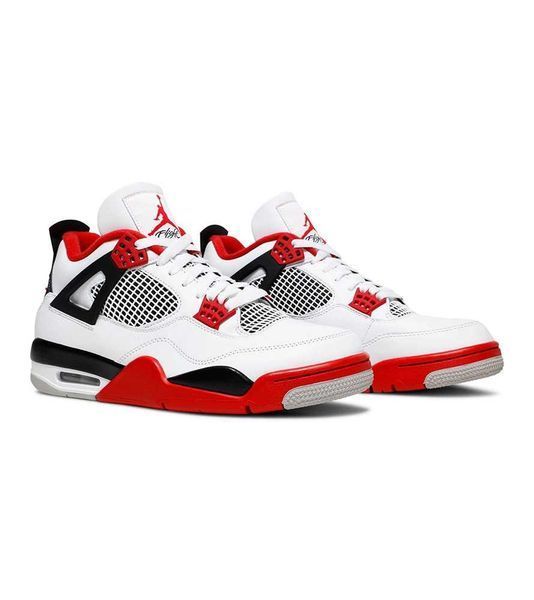 Кросівки Jordan 4 Retro Fire Red 06105-Червоний-36 фото
