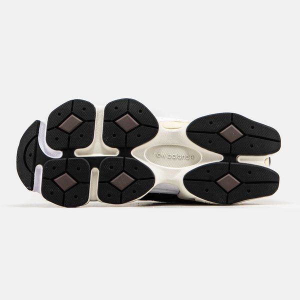 Кросівки New Balance 9060 Black White Brown 10842-Коричневий-36 фото