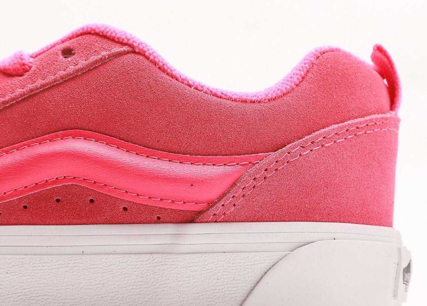 Кеди Vans KNU Skool Pink White Platform 13232-Рожевий-36 фото