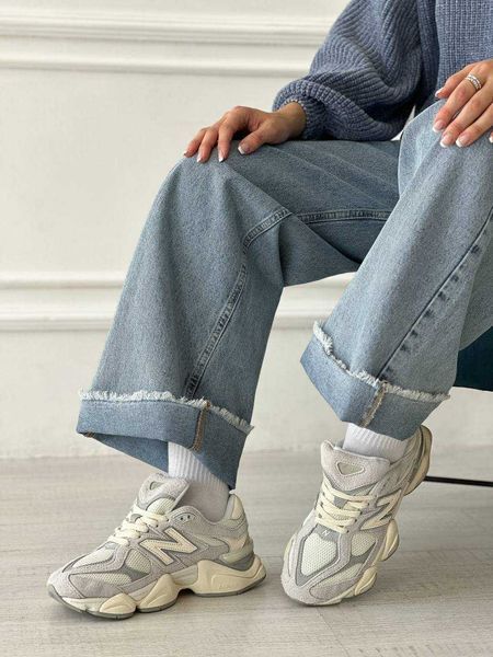 Кросівки New Balance 9060 Quartz Grey 12646-Сірий-36 фото