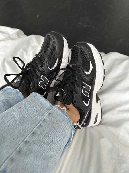 Кросівки New Balance 530 White/Black 04751-Чорний-36 фото