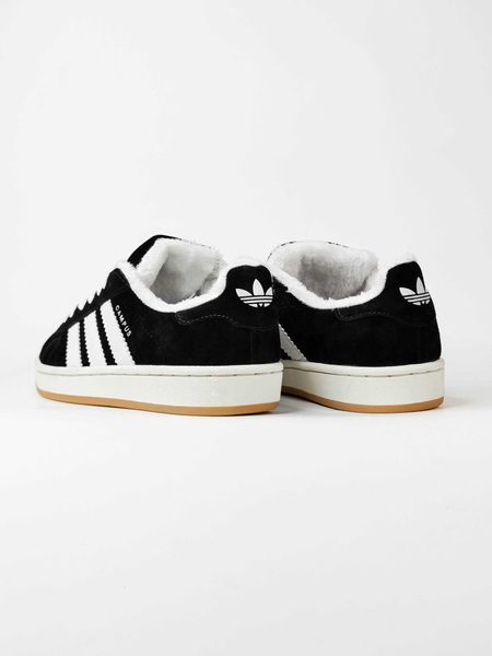 Кросівки Adidas Campus Black White Winter Fur(зимові) 13928-Білий-36 фото