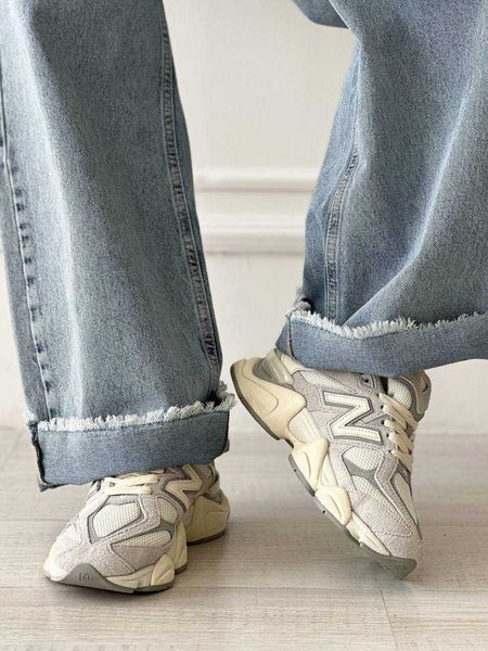 Кросівки New Balance 9060 Quartz Grey 12646-Сірий-36 фото