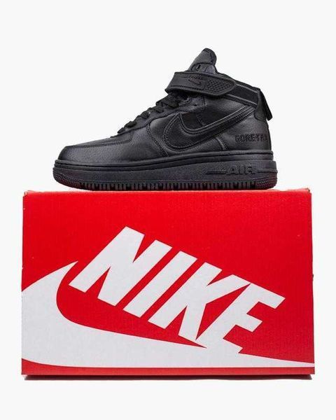 Кросівки Nike Air Force 1 Gore-Tex Black Winter (зимові) 07608-Чорний-36 фото