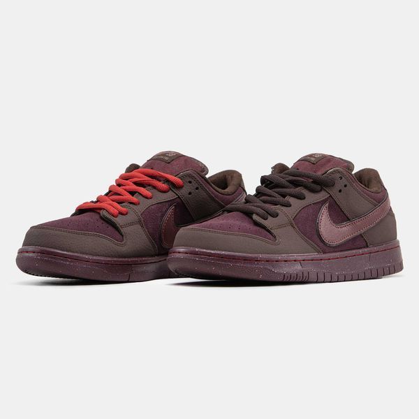 Кросівки Nike SB Dunk Low Bordo Brown 16578-Бордовий-36 фото